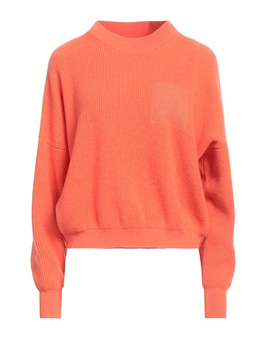 PESERICO Turtleneck Salmon pink 70% Wool, 20% Silk, 10% Cashmere, Metallic fiber