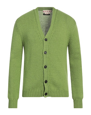 MARNI Cardigan Green 100% Virgin Wool