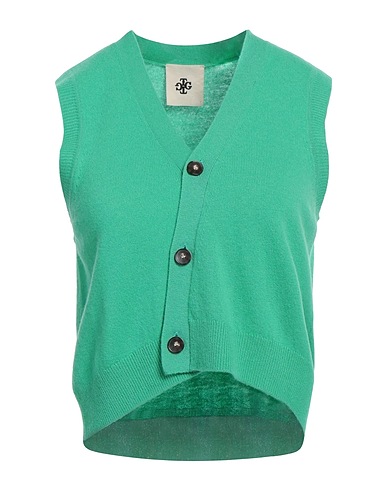 THE GARMENT Cardigan Green 95% Wool, 5% Cashmere