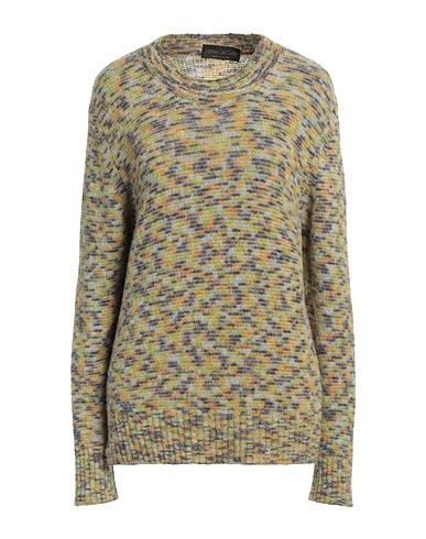 FABRIZIO DEL CARLO Jumper Green 39% Merino Wool, 33% Polyamide, 27% Cashmere, 1% Elastane