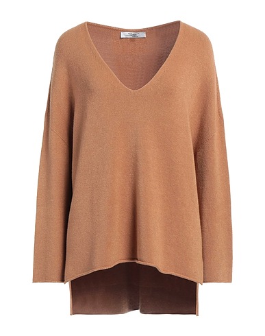 SUFÉ  Firenze Jumper Camel 50% Viscose, 27% Polyester, 23% Polyamide