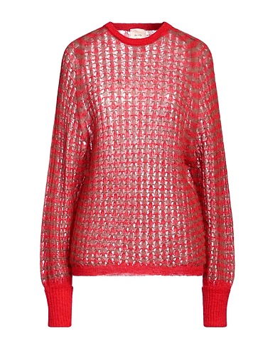 ALYSI Sweater CRÈME Tomato red 50% Mohair wool, 45% Recycled polyacrylic, 5% Merino Wool