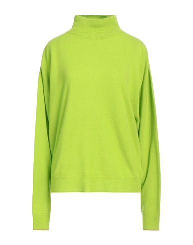 ALYSI Turtleneck CRÈME Light green 85% Wool, 15% Cashmere, Polyester