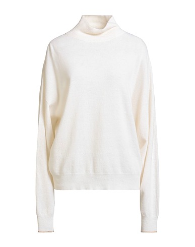 ALYSI Μπλούζα ζιβάγκο CRÈME 85% Μαλλί, 15% Κασμίρι, Πολυεστέρας