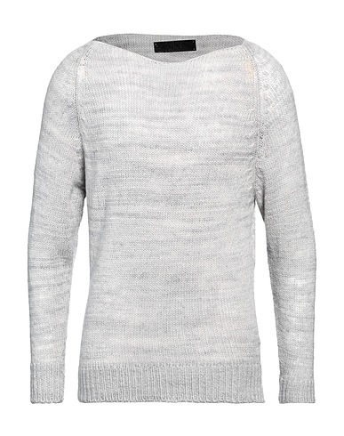 THE ELDER STATESMAN Cashmere jumper Light grey 100% Cashmere
