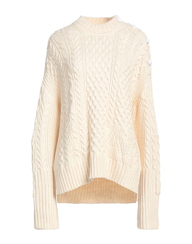 ZADIG&VOLTAIRE Polo neck Ivory 56% Wool, 34% Polyamide, 10% Cashmere