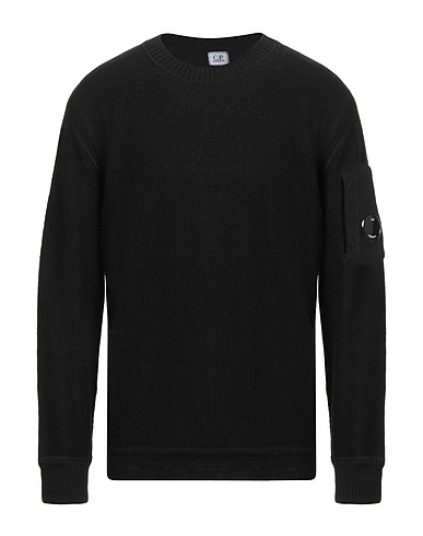 C.P. COMPANY Pullover Nero 100% Lana