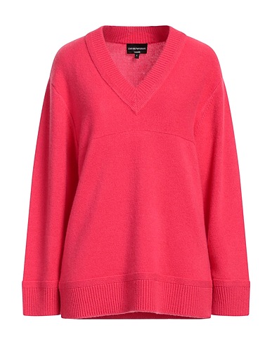 EMPORIO ARMANI Cashmere jumper Coral 100% Cashmere, Polyamide, Elastane