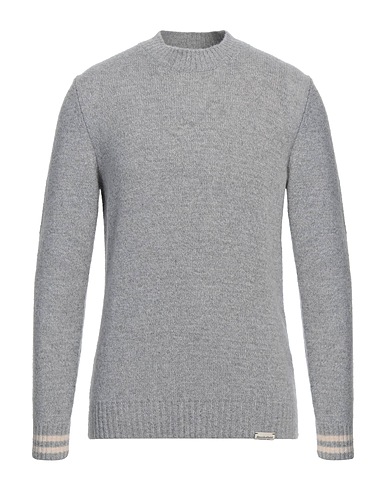BROOKSFIELD Sweater Light grey 85% Virgin Wool, 15% Polyamide