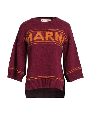 MARNI Sweater Garnet 100% Cotton