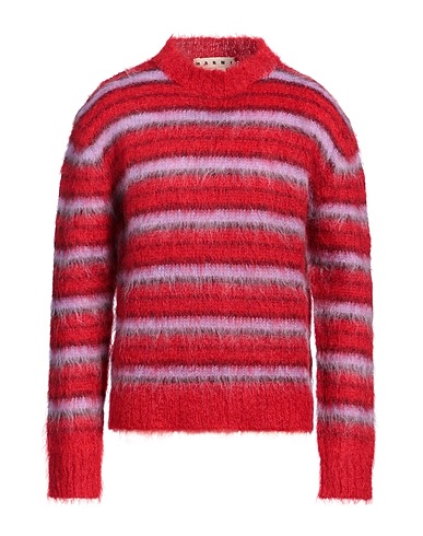 MARNI Pullover Rosso 78% Lana mohair, 22% Poliammide