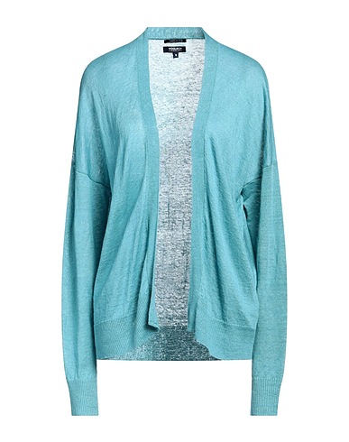 WOOLRICH Cardigan Turquoise 100% Linen