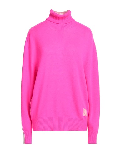 DSQUARED2 Turtleneck Fuchsia 70% Wool, 30% Cashmere