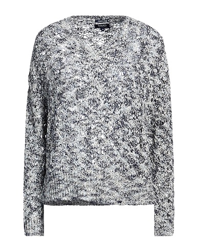 WOOLRICH Jumper Midnight blue 37% Linen, 27% Cotton, 26% Viscose, 10% Polyamide