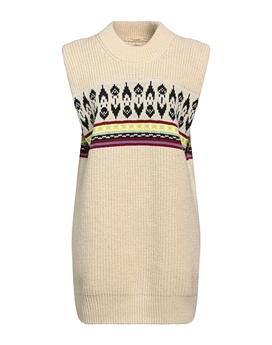 BELLEROSE Sleeveless sweater Cream 100% Wool