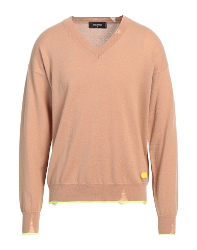 DSQUARED2 Jumper Camel 69% Virgin Wool, 30% Cashmere, 1% Polyester
