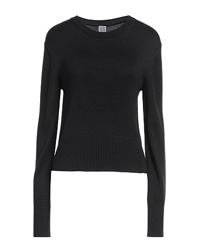 TOTEME Jumper Black 100% Silk
