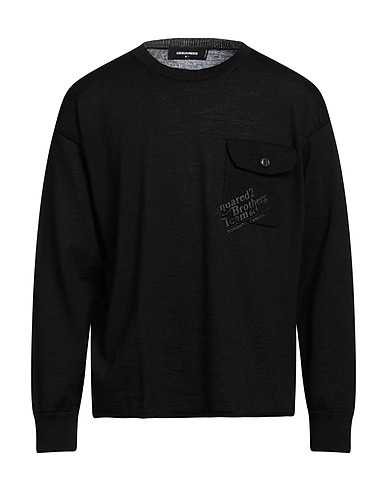 DSQUARED2 Jumper Black 100% Virgin Wool