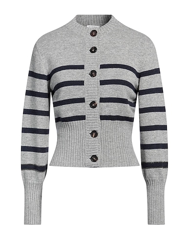 BRUNELLO CUCINELLI Cardigan GRIGIO 100% Cashmere, Brass