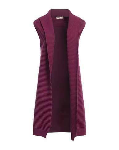CASHMERE COMPANY Cardigan Mauve 50% Wool, 30% Cashmere, 15% Nylon, 5% Elastane