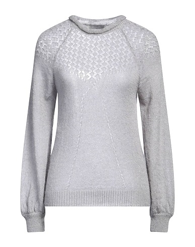 ALBERTA FERRETTI Jumper Grey 50% Mohair wool, 32% Polyamide, 18% Virgin Wool