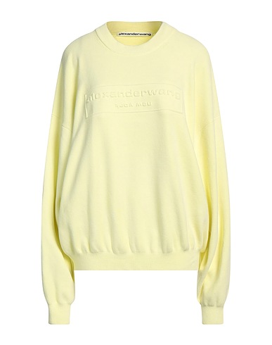 ALEXANDERWANG.T Sweater Pastel yellow 89% Polyester, 9% Polyamide, 2% Elastane
