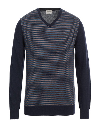 BROOKSFIELD Sweater Midnight blue 100% Wool