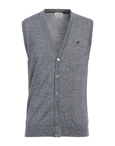 BROOKSFIELD Cardigan Blue 100% Virgin Wool