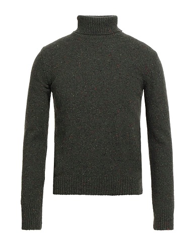 RETOIS Polo neck Military green 60% Wool, 20% Viscose, 20% Polyamide
