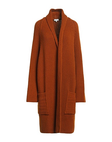 MAISON ULLENS Cardigan Camel 70% Virgin Wool, 30% Polyamide