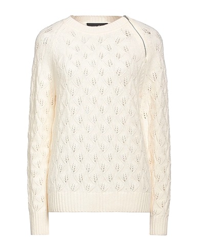 BOUTIQUE MOSCHINO Sweater Ivory 100% Virgin Wool