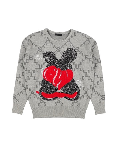 FUN & FUN Jumper Grey 100% Lambswool