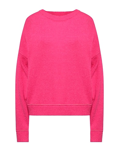 SUN 68 Sweater Fuchsia 53% Merino Wool, 30% Polyamide, 17% Alpaca wool