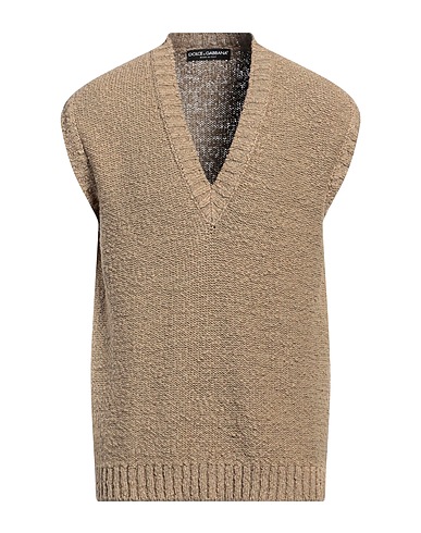 DOLCE&GABBANA Sweater Sand 100% Cotton