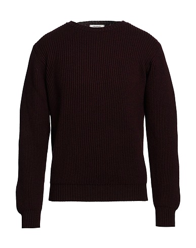 CROSSLEY Pullover Prugna 99% Lana Vergine, 1% Poliammide