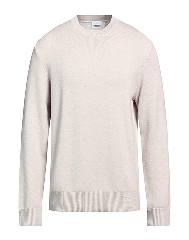 BURBERRY Sweater Light grey 100% Cotton