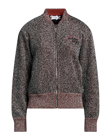 MISSONI Jumper with zip 50% Cotton, 33% Viscose, 17% Metallic fiber