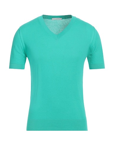 PAOLO PECORA Sweater Light green 100% Cotton