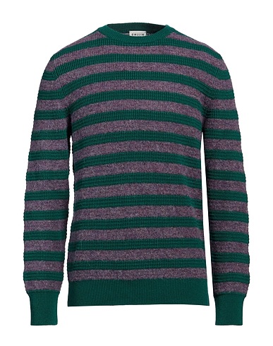 GALLIA Jumper Green 55% Merino Wool, 30% Alpaca wool, 15% Recycled polyamide