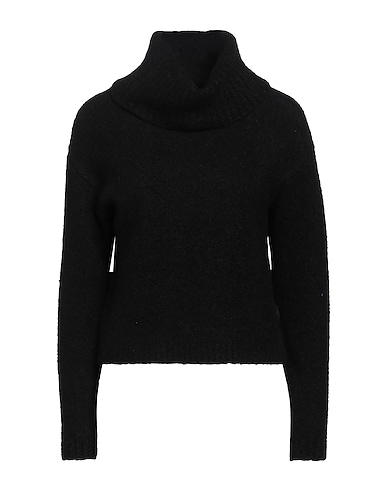 RRD Polo neck Black 40% Polyamide, 30% Viscose, 30% Wool