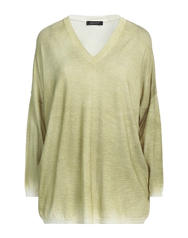 ARAGONA Sweater Light green 100% Merino Wool