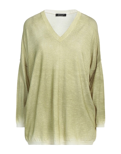 ARAGONA Jumper VERDE CHIARO 100% Merino Wool
