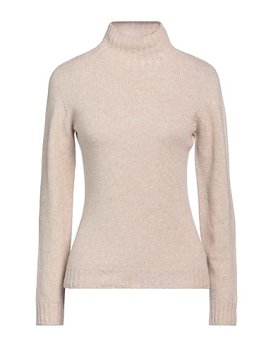 ARAGONA Turtleneck Beige 85% Wool, 15% Cashmere