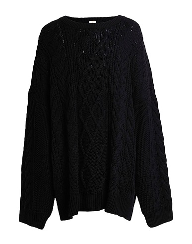 WESTFALL Jumper Black 50% Cashmere, 50% Wool