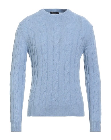 ARAGONA Maglia in Cachemire Celeste 100% Cachemire