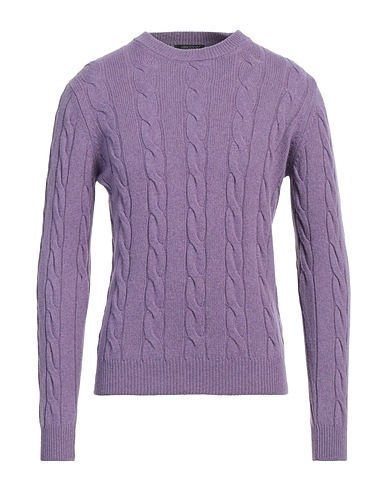ARAGONA Maglia in Cachemire Malva 100% Cachemire