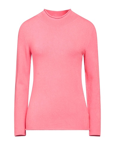 SUFÉ  Firenze Polo neck Coral 50% Viscose, 27% Polyester, 23% Polyamide