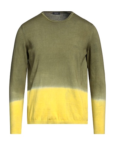 ROSSOPURO Sweater Military green 100% Cotton