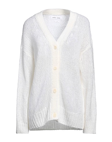 SAMSØE Φ SAMSØE Cardigan White 43% Acrylic, 30% Polyamide, 27% Mohair wool