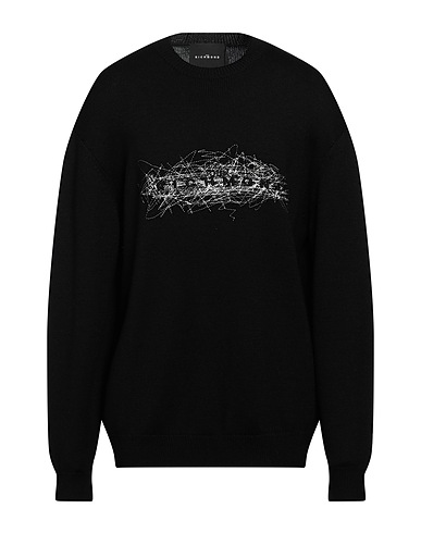 JOHN RICHMOND Jumper Black 100% Wool